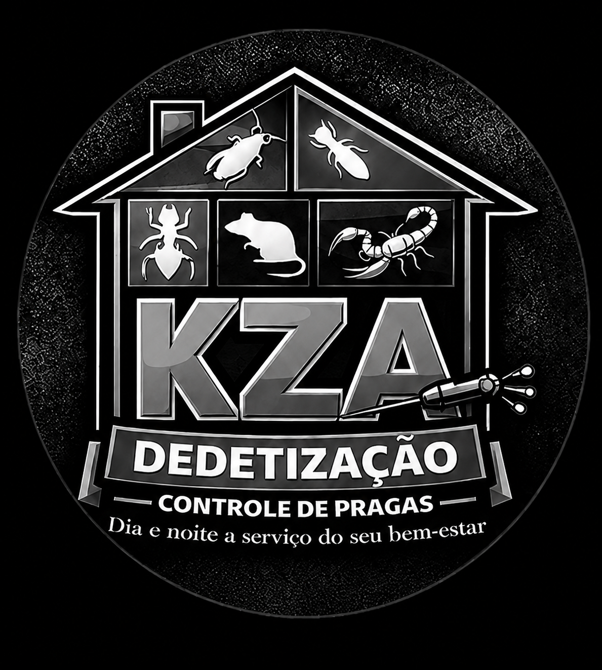 Logo KZA Dedetização